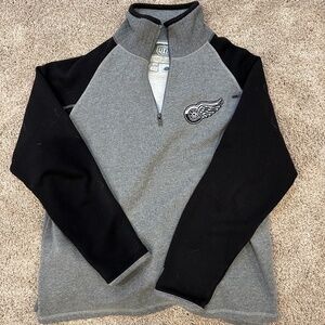 Men's 1/4 Zip Pullover - XL - Detroit Red Wings